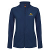 Thumbnail image for  Womens Navy Fleece Full Zip Jacket