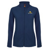 Thumbnail image for  Womens Navy Fleece Full Zip Jacket