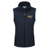 Thumbnail image for  Womens Navy Fleece Full Zip Vest