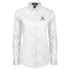 Thumbnail image for  Womens White Twill Button Down Long Sleeve