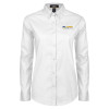 Thumbnail image for  Womens White Twill Button Down Long Sleeve