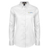 Thumbnail image for  Womens White Twill Button Down Long Sleeve