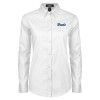Thumbnail image for  Womens White Twill Button Down Long Sleeve
