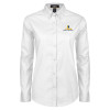 Thumbnail image for  Womens White Twill Button Down Long Sleeve