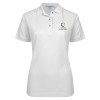 Thumbnail image for  Womens Silk Touch White Pique Polo