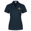 Thumbnail image for  Womens Navy Performance Fine Jacquard Polo