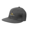 Thumbnail image for  Charcoal Flat Bill Snapback Hat
