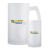 Thumbnail image for  Full Color Decorative Frosted Glass Mug 16oz