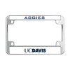 Thumbnail image for  Metal Motorcycle License Plate Frame in Chrome