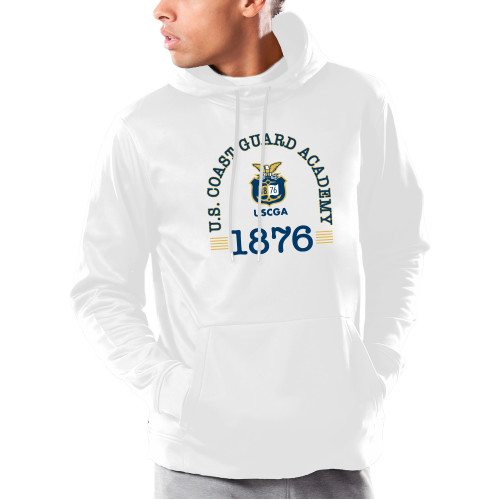 U.S. Coast Guard Sweatshirts: Coast Guard Under Armour Semper Paratus Armour  Fleece Hoodie in Navy