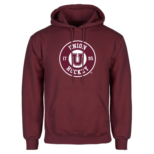 Maroon Fleece Hoodie - Union Hockey 1795