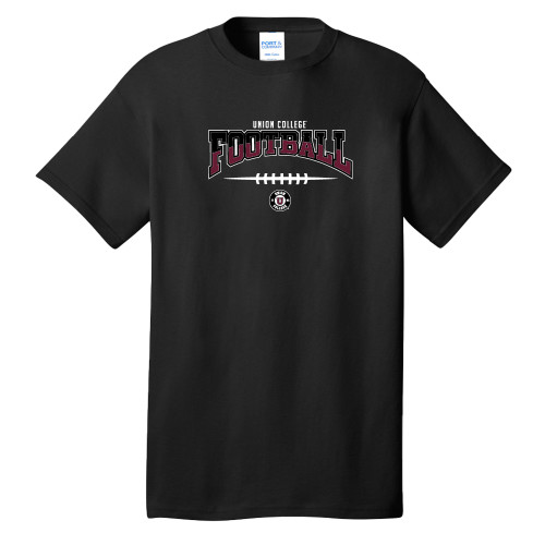  Extended Black T Shirt - Union College Football