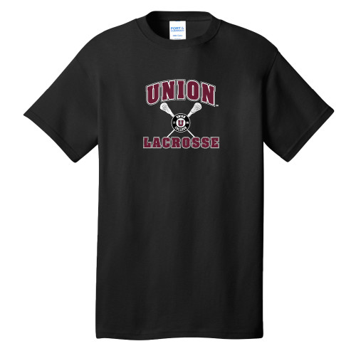  Extended Black T Shirt - Union Lacrosse
