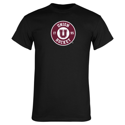  Black T Shirt - Union Hockey 1795