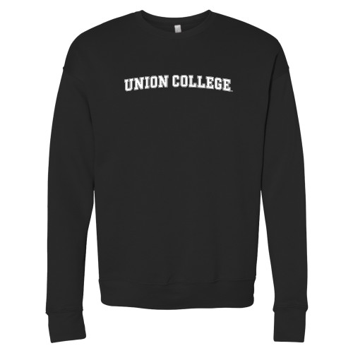  Bella + Canvas Black Fleece Crew - Arched Union College