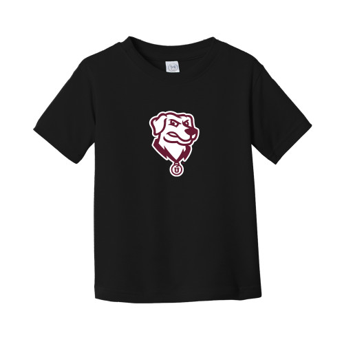  Toddler Black T Shirt - Charger - Mascot Head