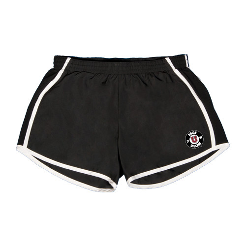  Womens Black/White Team Short - Primary Athletic Mark