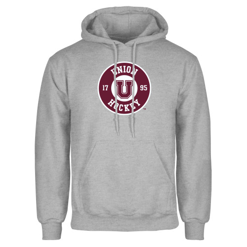  Grey Fleece Hoodie - Union Hockey 1795