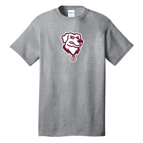  Extended Athletic Heather T Shirt - Charger - Mascot Head