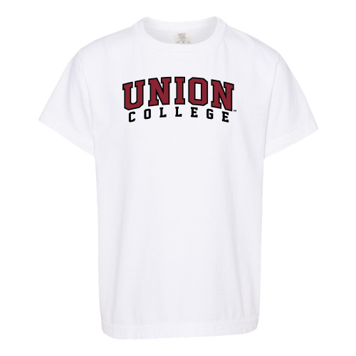 Comfort Colors Youth White T Shirt - Arched Union College