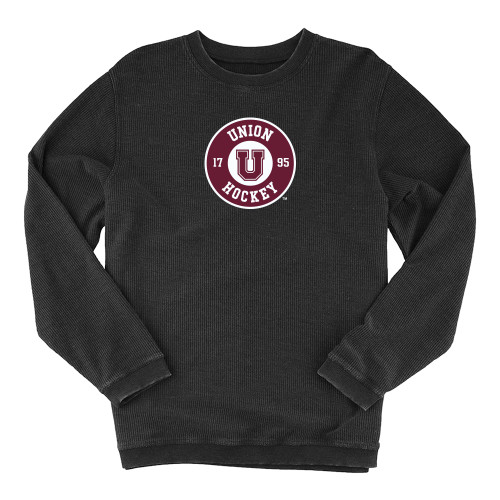  Boxercraft Womens Black Corded Crew - Union Hockey 1795