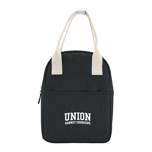  Black WorkSpace Lunch Cooler Bag - Arched Athletic Word Mark