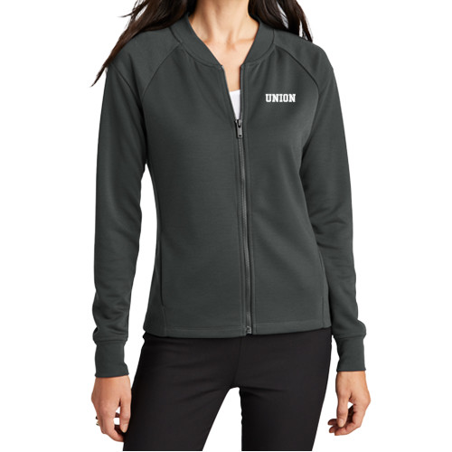  Mercer+Mettle Womens Anchor Grey Full Zip Jacket - Union