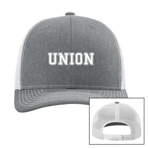  Richardson Heather Grey/Light Grey Trucker Hat - Union