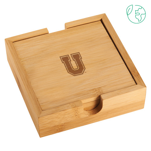  Bamboo Coaster Set - U Mark