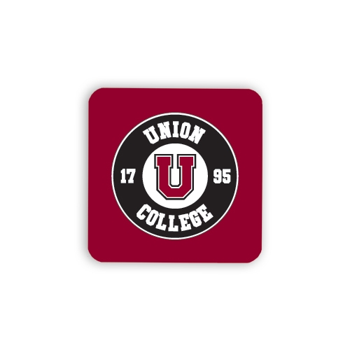  Hardboard Coaster w/Cork Backing 4/set - Mascot Head