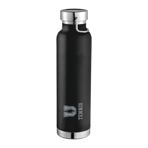  Thor Copper Vacuum Insulated Black Bottle 22oz - Bolt U Mark - Tennis