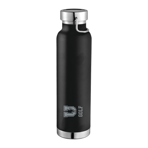  Thor Copper Vacuum Insulated Black Bottle 22oz - Bolt U Mark - Golf