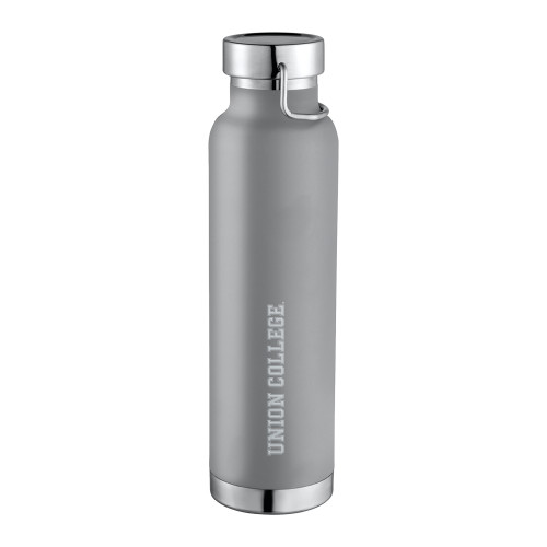  Thor Copper Vacuum Insulated Grey Bottle 22oz - Union College Flat Mark