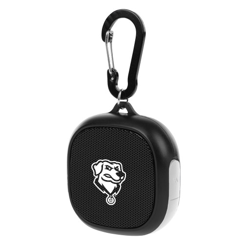  Black/White Waterproof Speaker w/ Carabiner - Mascot Head