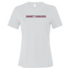 Thumbnail image for  Bella + Canvas Womens White Relaxed Cotton T Shirt