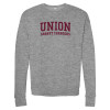 Thumbnail image for  Bella + Canvas Heather Grey Fleece Crew