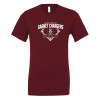 Thumbnail image for  Bella + Canvas Maroon Jersey Cotton T Shirt