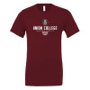 Thumbnail image for  Bella + Canvas Maroon Jersey Cotton T Shirt