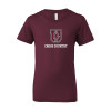 Thumbnail image for  Bella + Canvas Youth Maroon Jersey T Shirt