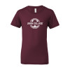 Thumbnail image for  Bella + Canvas Youth Maroon Jersey T Shirt