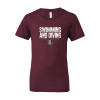 Thumbnail image for  Bella + Canvas Youth Maroon Jersey T Shirt