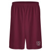 Thumbnail image for  Maroon Performance Classic 9 Inch Short