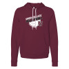 Thumbnail image for  Bella + Canvas Maroon Fleece Hood
