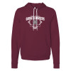 Thumbnail image for  Bella + Canvas Maroon Fleece Hood