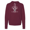 Thumbnail image for  Bella + Canvas Maroon Fleece Hood