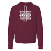 Thumbnail image for  Bella + Canvas Maroon Fleece Hood