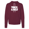 Thumbnail image for  Bella + Canvas Maroon Fleece Hood