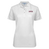 Thumbnail image for  Womens Silk Touch White Pique Polo