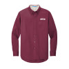 Thumbnail image for  Maroon Twill Button Down Long Sleeve