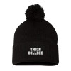 Thumbnail image for  Sportsman Black Pom Pom Cuffed Beanie